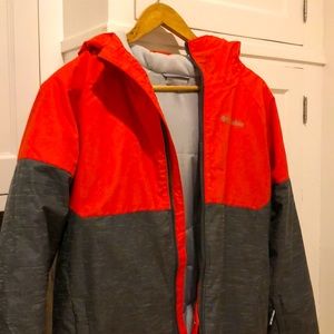 Boys Columbia winter coat size 14-16